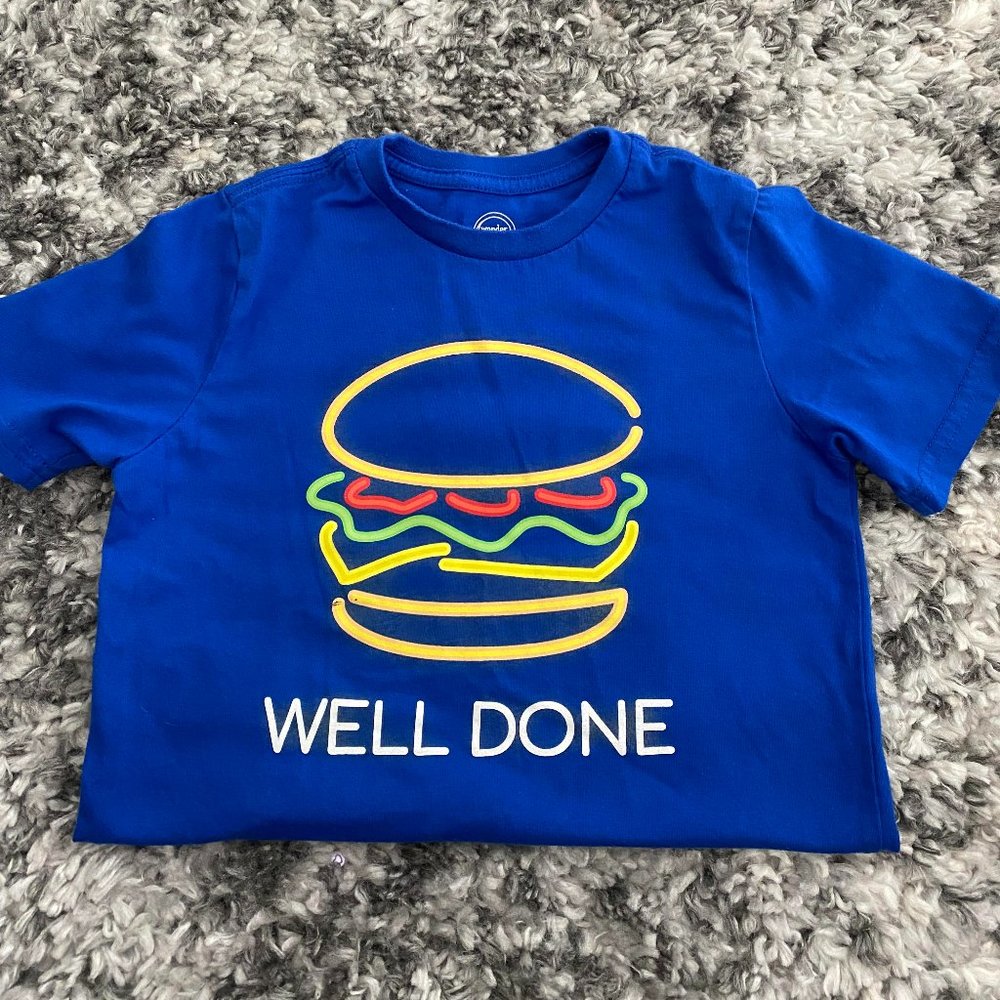 Wonder nation blue Shortsleeve tee